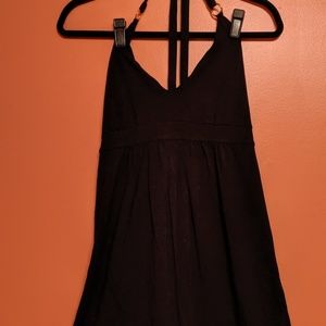 Black sun/swim dress